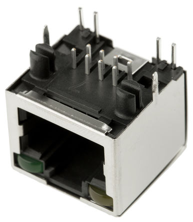 Amphenol - RJHS-4381 - Amphenol 8· Cat5e ĸ RJ45  RJHS-4381, ͭϽ , ͨ, ͭо		