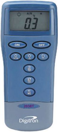 Digitron - 2038T - Digitron 2038T ֳʽ ¶ȼ, 2 , J K N R S T̽ͷ		