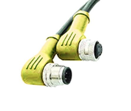 Brad - 120087-8502 - Brad 120087 ϵ 1200878502 IP67 M8   M8 ͷ , 3 A 60 V 0.25 mm2, 24 AWG		