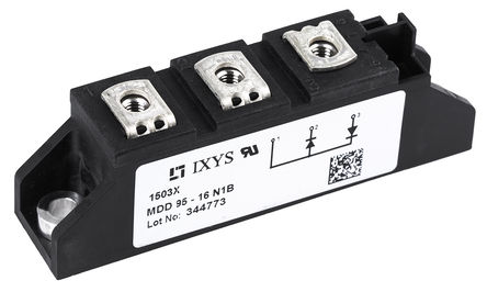 IXYS - MDD95-16N1B - IXYS MDD95-16N1B , Io=120A, Vrev=1600V, 3 TO-240AAװ		