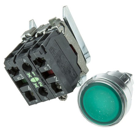 Schneider Electric - XB4BW33B5 - Schneider Electric XB4 ϵ IP66IP67IP69IP69K / ť XB4BW33B5, 尲װ, 6 A 550 mA ֱ		