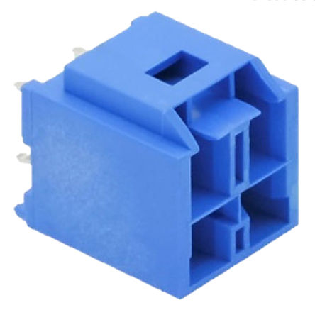 Molex - 151048-1401 - Molex CP-6.5 ϵ 4· 6.5mmھ (2) ֱ PCB  151048-1401, Ӷ˽, 10A, ͨ		