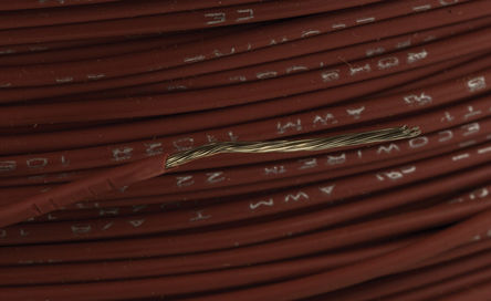 Alpha Wire - 6713 BR001 - Alpha Wire EcoWire ϵ 305m ɫ 22 AWG о ڲߵ 6713 BR001, 0.35 mm2 , 7/0.25 mm оʾ, 600 V		