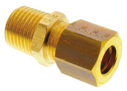 Legris - 0105 08 13 - Legris 8mm x 1/4 in BSPT  ֱ ͷ ͭ׽ͷ 0105 08 13		