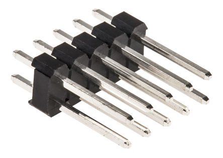 RS Pro - W82110T3826RC - RS Pro 10· 2.54mmھ (2) ֱ Ź W82110T3826RC, Ӷ˽, 1A, ͨ		