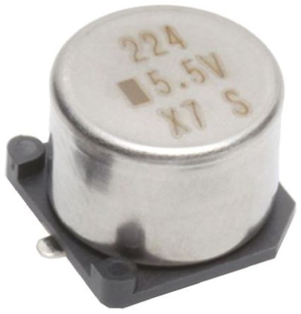 KEMET - FCS0H104ZFTBR24 - KEMET FCS ϵ 0.1F 5.5 V  EDLC FCS0H104ZFTBR24, -20  +80% ݲ SMD		