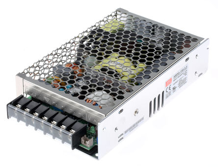 RS Pro - HRPG-150-3.3 - RS Pro 99W  ǶʽģʽԴ SMPS HRPG-150-3.3RS, 120  370 V dc, 85  264 V ac, 3.3V dc, 30A, 80%Ч		
