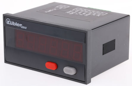 Kubler - 6.544.012.000 - Kubler 6λ LED  6.544.012.000, 0.001  999999ʾΧ, ѹ, 60kHzƵ, 90  260 V Դ		