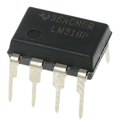 Texas Instruments - LM318P - Texas Instruments LM318P Ŵ, 15MHz, 8 PDIPװ		
