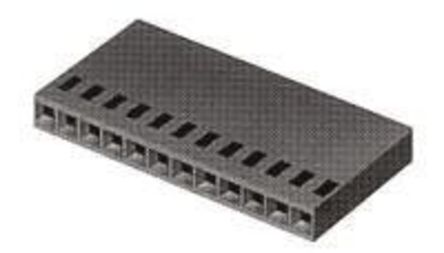 TE Connectivity - 87499-5 - TE Connectivity AMPMODU Mod IV ϵ 2.54mm ھ 1  3 · ĸ PCB  87499-5		