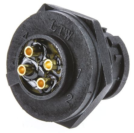 Amphenol - BD-04PMMS-LC7001 - Amphenol BD ϵ 4· 尲װ ֱ  ͷ BD-04PMMS-LC7001, , ʽӺ		