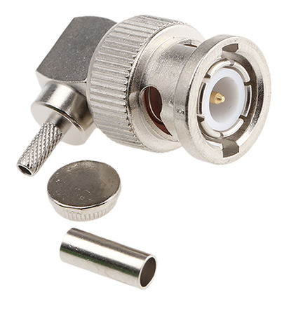 Telegartner - J01000A0010 - Telegartner 50 ֱ °װ  BNC  J01000A0010, 0  4GHz, ѹ ˽, RG316/U, 		