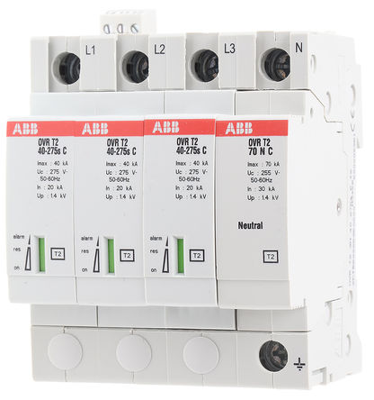 ABB - 2CTB803953R0200 - ABB 2CTB803953R0200 3  ҵӿ, 40kA, 275 V, DIN 찲װ		