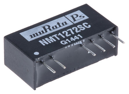 Murata Power Solutions - NMT1272SC - Murata Power Solutions NMT ϵ 3W ʽֱ-ֱת NMT1272SC, 10.8  13.2 V ֱ, -72 V dc, -48 V dc, -24 V dc		
