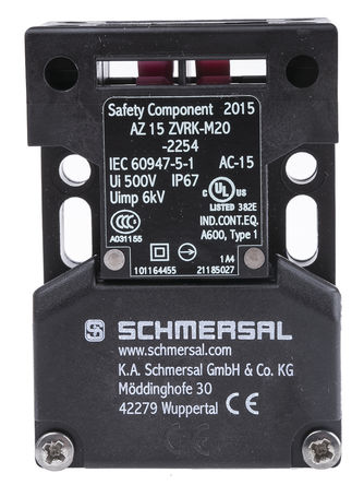 Schmersal - AZ15ZVRK-M20-2254 - Schmersal AZ15 ϵ ȫ AZ15ZVRK-M20-2254, ά, 		