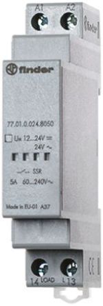 Finder - 77.01.8.230.8050 - Finder 5 A DIN찲װ  ̵̬ 77.01.8.230.8050, 㽻л, 265 V 		