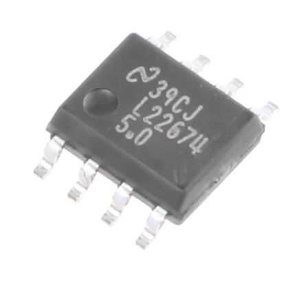 Texas Instruments - LM22674MR-5.0/NOPB - Texas Instruments LM22674MR-5.0/NOPB ֱ-ֱת, ѹ, 4.5  42 V, 500mA, 0.5 MHz, 8 PSOPװ		
