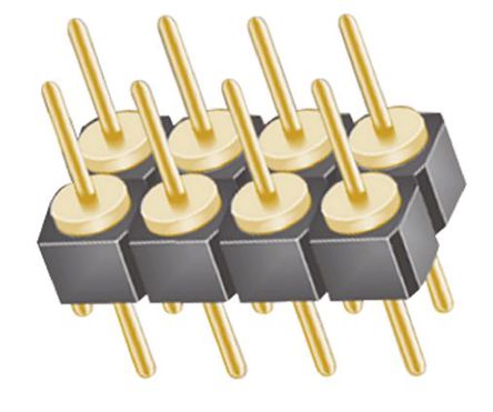 Samtec - TD-104-G-A - Samtec TD ϵ 8· 2.54mmھ (2) ֱ Ź TD-104-G-A, Ӷ˽, 1A, ͨ		