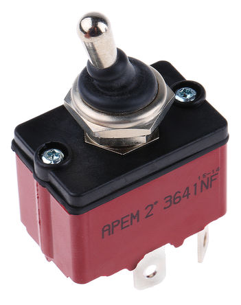 Apem - 3641NF/2 - Apem DP л 3641NF/2,  - , 12 A @ 28 V ֱ		