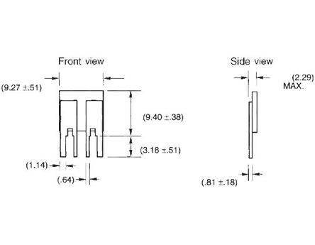 Caddock - SR10-0.010-1% - Caddock SR10 ϵ 1W 10m ӦSMD  SR10-0.010-1%, 1%, 0  +200ppm/C		