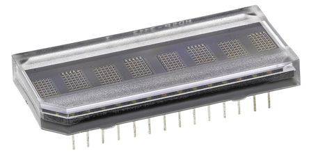 Broadcom - HDSP-2112 - Broadcom 8ַ ĸ 7 x 5 ɫ LED ʾ HDSP-2112, 7.5 mcd, 4.81mmַ, ͨװװ		