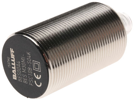 BALLUFF - BES M30MI-PSC10B-S04K - BALLUFF IP68  ʽ BES M30MI-PSC10B-S04K, 10 mm ⷶΧ, PNP, 12  30 V ֱԴ		