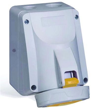 Legrand - 555351 - Legrand P17 Tempra Pro ϵ ɫ 2P+E ҵԴ 氲װ  555351, 16A, 100  130 V , IP66IP67		