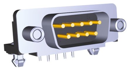 TE Connectivity - 5788793-1 - TE Connectivity Amplimite HD-20 ϵ 2.743mm ھ 9 · ֱ ͨװװ PCB D-sub  ͷ 5788793-1		