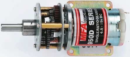 RS Pro - 950D111 - RS Pro 950D ϵ ֱִ綯 950D111, ˢ, 12 V6  15 V ֱ, 1000 gcm, 897 rpm, 7.92 W		