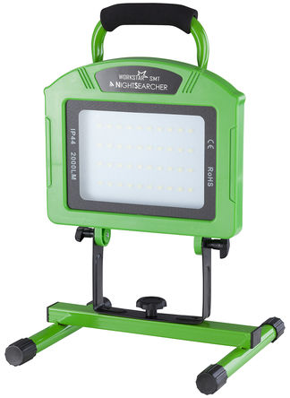 Nightsearcher - NSWORKSTAR-SMT - Nightsearcher WORKSTAR ϵ IP54 LED  NSWORKSTAR-SMT, 10 LED, 20 m䷶Χ, 7.4 V, 306 x 258 x 457 mm		