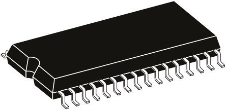 ISSI - IS62C1024AL-35QLI - ISSI IS62C1024AL-35QLI-TR, 1Mbit SRAM ڴ, 128K x 8, Ϊ +5 V, 32 SOPװ		