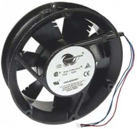 COMAIR ROTRON - PQ24B7-E2 19039032A - COMAIR ROTRON Enviro ϵ 24W 24 V ֱ  PQ24B7-E2 19039032A, 399m3/h, 3350rpm, 171.4 (Dia.) x 50mm		