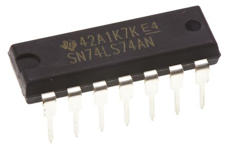 Texas Instruments - SN74LS74AN - Texas Instruments SN74LS74AN ˫  IC, , 4.75  5.25 VԴ, 14 PDIPװ		