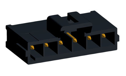 Molex - 172286-1206 - Molex Ultra-Fit ϵ 6· 3.5mmھ (1) ֱ PCB  172286-1206, Ӷ˽, 12A, ͨ		