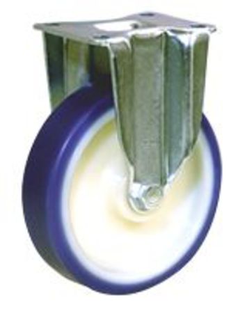 LAG - 36121 - Plate Mounting, Fixed Castor, 150mm Dia		