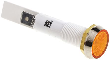 Arcolectric - C027500NBD - Arcolectric C027500NBD 13.3 mm Ƕʽ ɫ neon ָʾ, ƬӶ, 10mmװ׳ߴ, 230 V 		