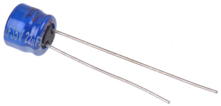 Panasonic - ECA1VAD220X - Panasonic 35 V ֱ 22F ͨ  ECA1VAD220X, +85C		