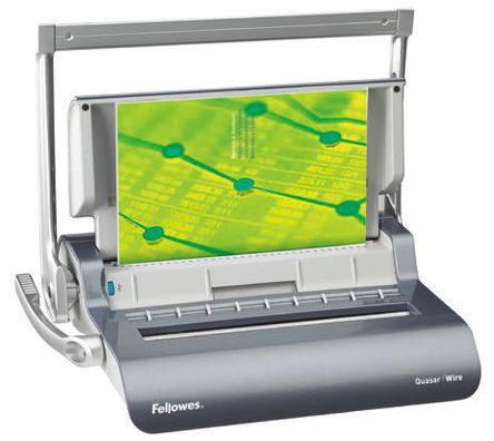 Fellowes - 5224101 - Fellowes 5224101 手动 钢丝梳式 装订机, 最多装订130纸张		