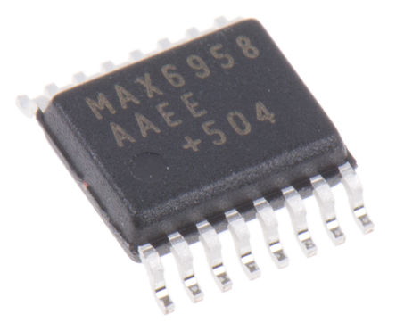 Maxim - MAX6958AAEE+ - Maxim MAX6958AAEE+ 4 36 LED , 5.5 V, 16 QSOPװ		