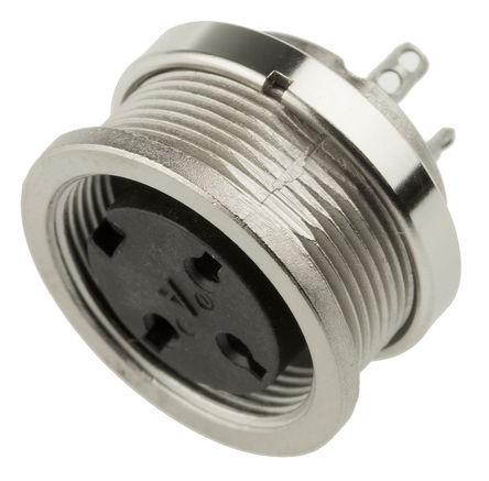 Amphenol - T3263000 - Amphenol C 091 A ϵ IP40 3· ˿ Din  T3263000, 4A, 300 V, 尲װ		