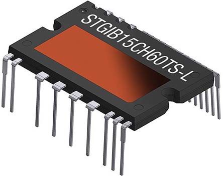 STMicroelectronics - STGIB10CH60TS-L - STMicroelectronics STGIB10CH60TS-L Nͨ ܹģ, , 15 A, Vce=600 V, 26 SDIP2Bװ		
