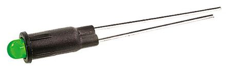 Marl - 354-314-04 - Marl 354-314-04 3 mm ͹ ɫ LED ָʾ, ŽӶ, 0.16inװ׳ߴ, 2.8 V		