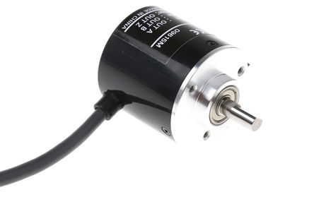 Omron - E6B2CWZ6C100PR2M - Omron E6B2 ϵ  E6B2CWZ6C100PR2M, ÿת100  (ppr), 6000rpmת, , 5  24 V ֱ		