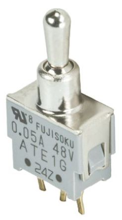 Fujisoku - ATE1G-2M3-10-Z - Fujisoku ˫ л ATE1G-2M3-10-Z, (On)-Off-(On), 50 mA@ 48 V /ֱ		
