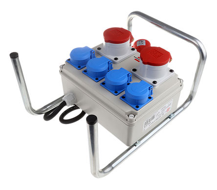 brennenstuhl - 1153750 - Brennenstuhl Power Distributor ϵ ɫ 2 + 4  Դ ߰ 1653750, ʽ, 2m , 16A, 230 V400 V		