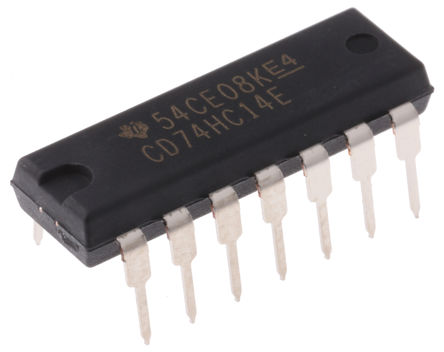 Texas Instruments - CD74HC14E - Texas Instruments CD74HC14E  ʩ , 5.2mA, 2  6 VԴ, 14 PDIPװ		