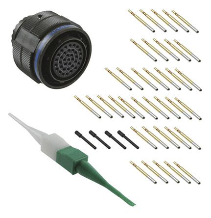 Amphenol - D38999/26WD35SN - Amphenol D38999 ϵ 37·    ͷ D38999/26WD35SN, ĸо, ǳߴ15, MIL-DTL-38999		