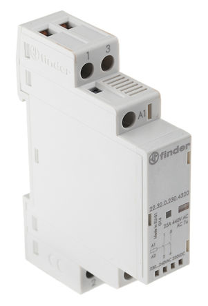 Finder - 22.32.0.230.4320 - Finder DR 961 AR PTC + PTC DPNO DIN Rail Ǳ̵, 25 A, 240V ac		