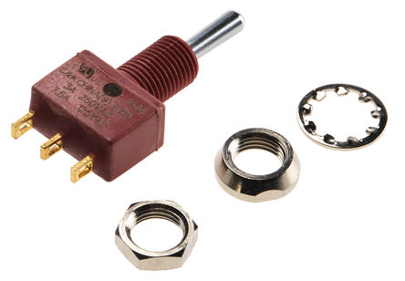 C & K - E105SYZQE - C & K ˫ л E105SYZQE, (On)-Off-(On), 7.5 A @ 28 V ֱ		