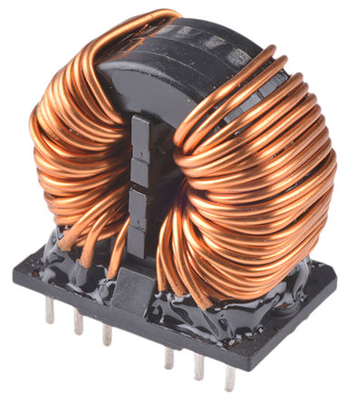 Wurth Elektronik - 7448063801 - Wurth WE-CMBNC ϵ 2 x 1.5 mH -30  +50% Nano  7448063801 ģȦ, 1 kHz  300 MHzгƵ, 38A Idc		